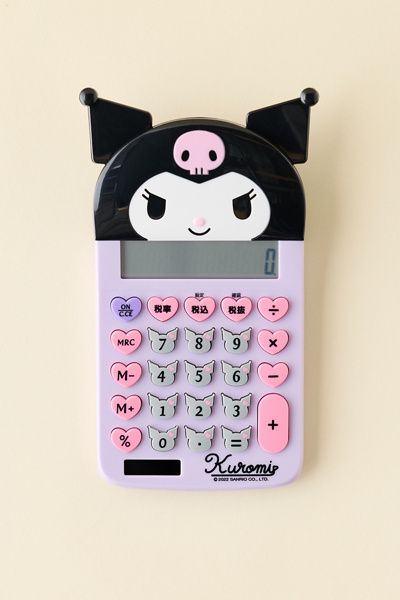 Sanrio Sanrio Japan Originals Kuromi Calculator in Black at Urban Outfitters