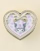 Sanrio Sanrio Japan Originals Kuromi Heart Shaped Mirror Compact Case in Kuromi at Urban Outfitters - 1