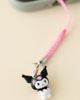 Sanrio Sanrio UO Exclusive Kuromi Phone Charm Strap in Black at Urban Outfitters - 1