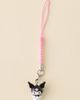 Sanrio Sanrio UO Exclusive Kuromi Phone Charm Strap in Black at Urban Outfitters - 2