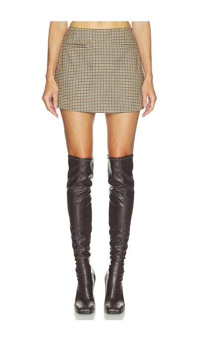 SANS FAFF SANS FAFF Check Mini Skort