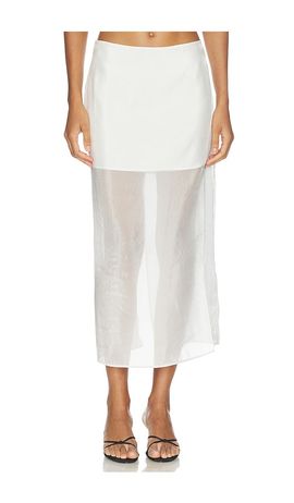 SANS FAFF SANS FAFF Cove Silk Skirt