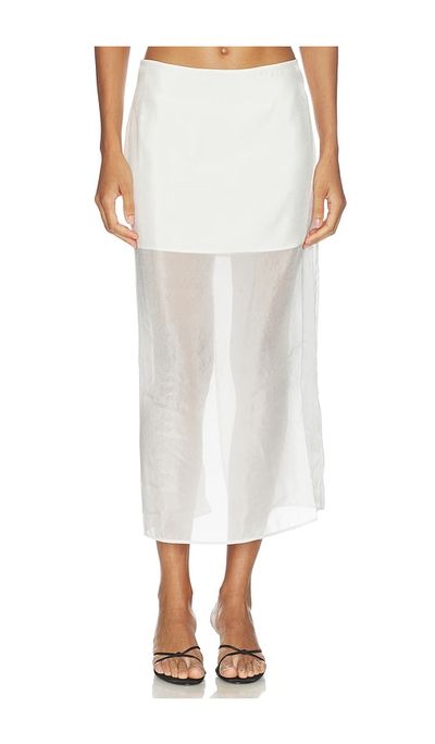SANS FAFF SANS FAFF Cove Silk Skirt