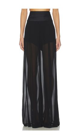 SANS FAFF SANS FAFF Tuxedo Palazzo Pants