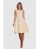 Santinni Santinni Orpheum Bow Detail Wool Tweed Dress - 1