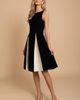 Santinni Santinni Poise Pleated Silk Taffeta Wool Dress - 2