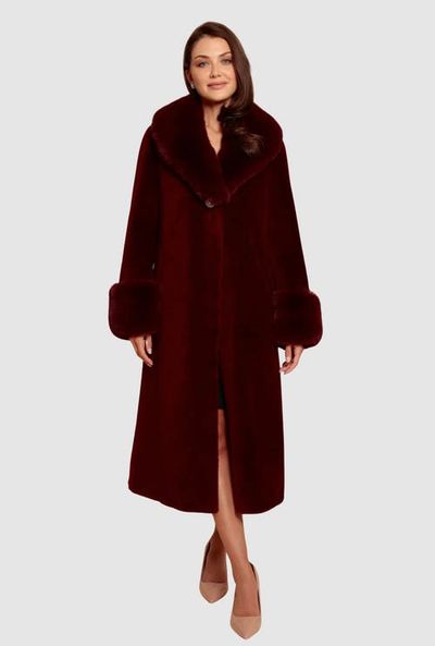 Santinni Santinni Sunset Boulevard Long Wool Coat