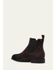 Santoni Men's Enver Suede Chelsea Boots - 4