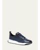 Santoni Men's Innova Velatura Leather Sneakers - 2