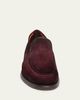 Santoni Men's Malibu Suede Apron-Toe Loafers - 4