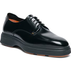 Santoni Santoni Easy Nova Leather Plain Toe Derby