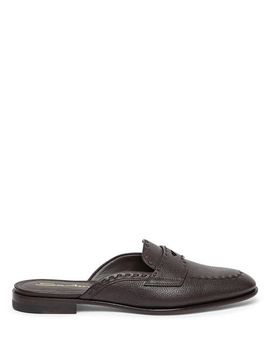 Santoni Santoni Granato Leather Mule