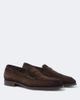 Santoni Santoni Gregor suede penny loafers - 1