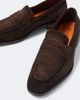 Santoni Santoni Gregor suede penny loafers - 3