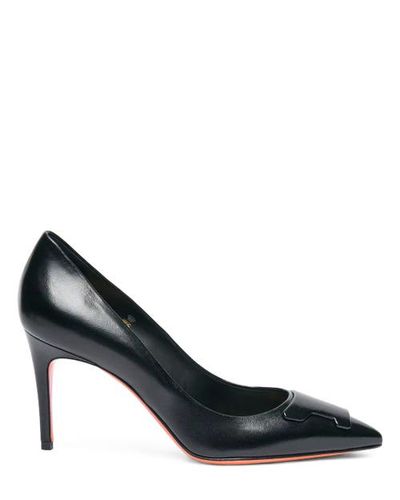 Santoni Santoni High-Heel Patent Leather Pumps