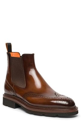 Santoni Santoni Kalama Wingtip Chelsea Boot