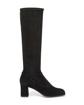 Santoni Santoni Knee-High Suede Boots