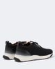 Santoni Santoni Leather-trimmed knitted sneakers - 6