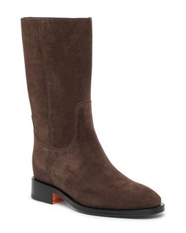 Santoni Santoni Leather midi-boot