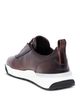 Santoni Santoni Men's Wide Fit Leather Sneakers - 3