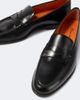 Santoni Santoni Milo leather penny loafers - 3