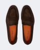 Santoni Santoni Milo suede penny loafers - 4