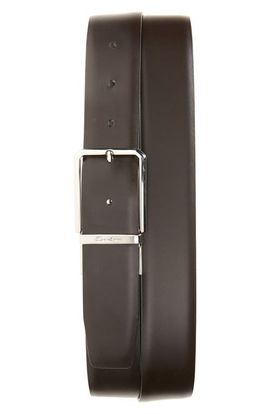 Santoni Santoni Polished Leather Belt