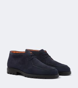 Santoni Santoni Rock Wallabee suede boots