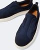 Santoni Santoni Suede slip-on sneakers - 3