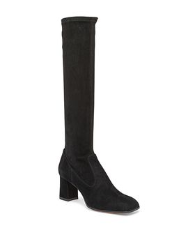 Santoni Santoni Women's Knee-High Suede Boots
