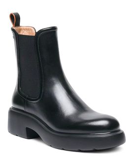 Santoni Santoni Women's Leather Easy Ankle Boot