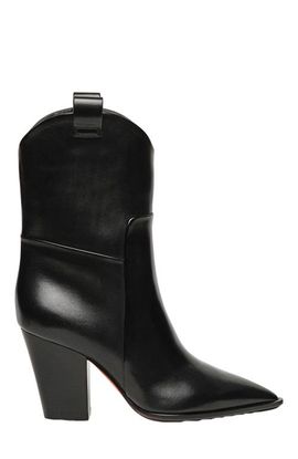 Santoni Santoni Women's leather texan ankle boot