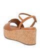 Santoni Santoni Women's Leather Wedge Sandals - 4