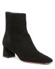 Santoni Santoni Women's Suede Mid-Heel Ankle Boot - 1