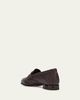 Santoni Topstitch Leather Penny Loafers - 2