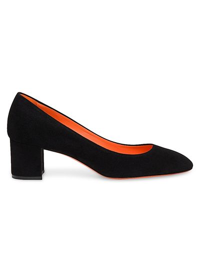 Santoni Women's 50MM Suede Pumps