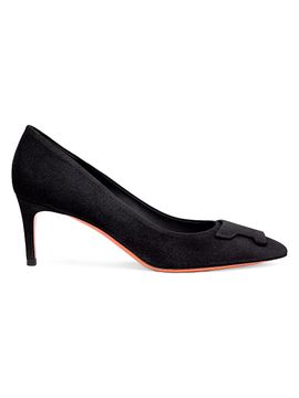 Santoni Women's 65MM Suede Pumps