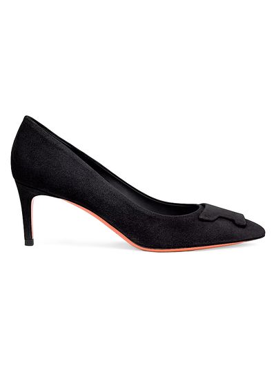 Santoni Women's 65MM Suede Pumps