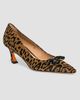 Santoni Women's Adri 55MM Leopard-Print Calf Hair Pumps - 2