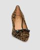 Santoni Women's Adri 55MM Leopard-Print Calf Hair Pumps - 4