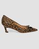 Santoni Women's Adri 55MM Leopard-Print Calf Hair Pumps - 7