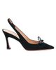 Santoni Women's Adri Bow 85MM Slingback Pumps - 1