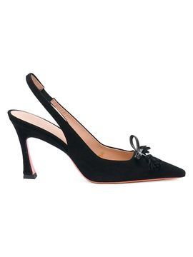 Santoni Women's Adri Bow 85MM Slingback Pumps