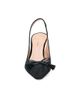 Santoni Women's Adri Bow 85MM Slingback Pumps - 3