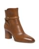 Santoni Women's Andy 65MM Leather Block-Heel Booties - 2