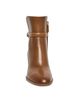 Santoni Women's Andy 65MM Leather Block-Heel Booties - 3