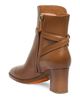 Santoni Women's Andy 65MM Leather Block-Heel Booties - 4