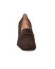 Santoni Women's Carla 65MM Suede Penny Loafer Pumps - 3