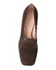Santoni Women's Carla 65MM Suede Penny Loafer Pumps - 5