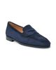 Santoni Women's Carla Suede Penny Loafers - 2